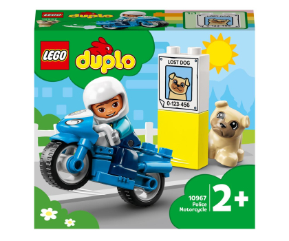 Klocki LEGO® LEGO DUPLO 10967 Motocykl policyjny